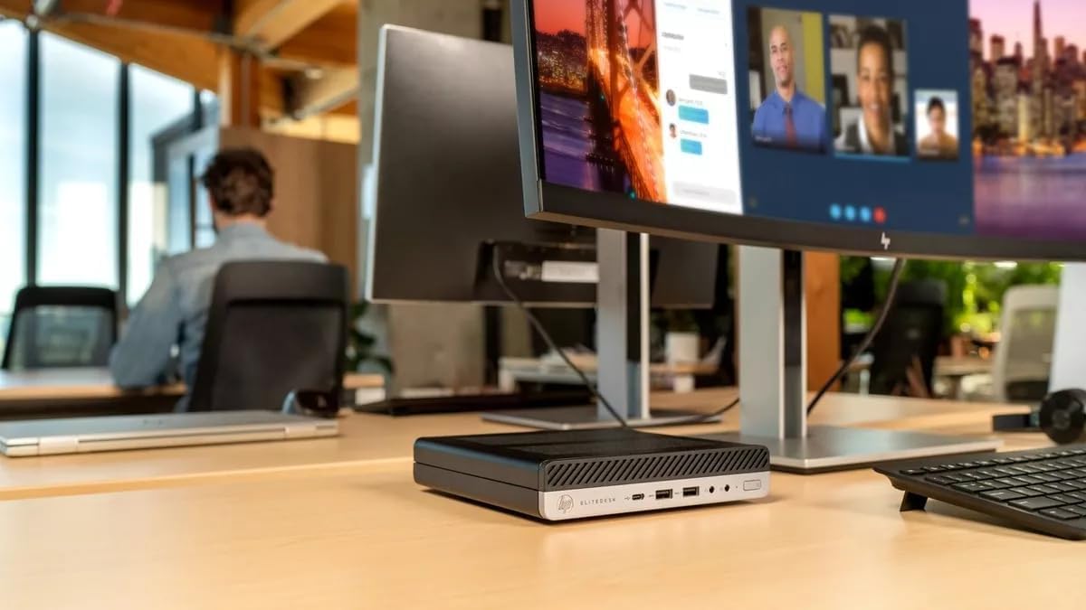 HP 800 G5 mini i5 9500T 32GB 1TB SSD Renewed