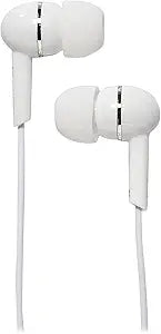 Magnavox MHP4850WH White Wired Earbuds - Comfort Stereo Sound