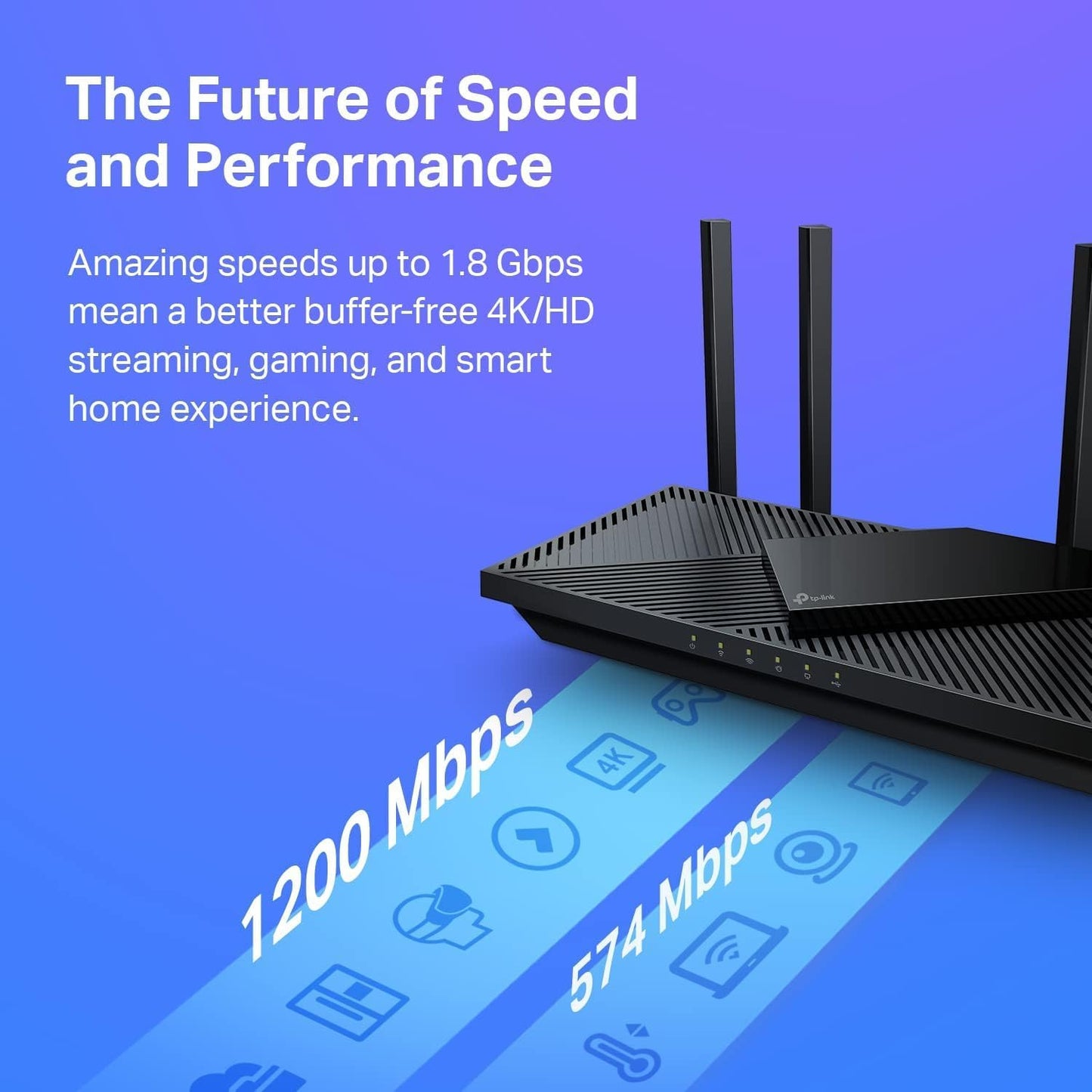 TP-Link Archer AX21 WiFi 6 Router AX1800