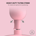 Razer Seiren Mini USB Streaming Microphone Quartz Pink Renewed