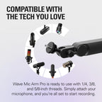 Elgato 20AAT9901 Wave Mic Arm Pro Low Profile
