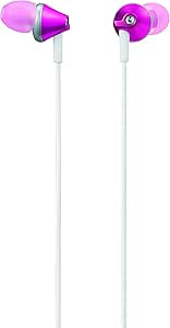 Panasonic RP-HJE255-P Deep Fit Bass Stereo Earphones Pink