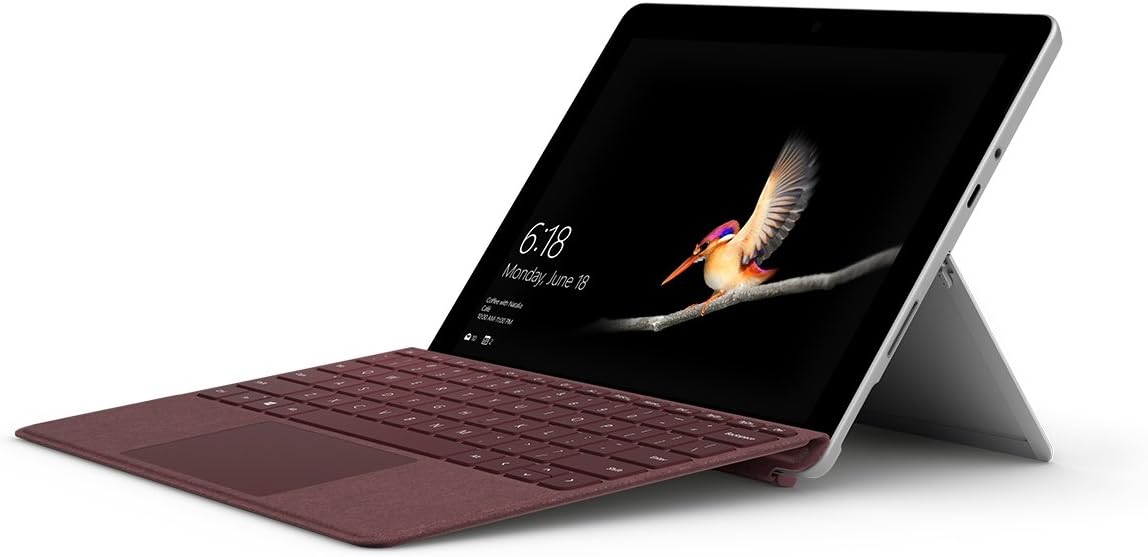 Microsoft Surface Go Alcantara Signature Type Cover Burgundy