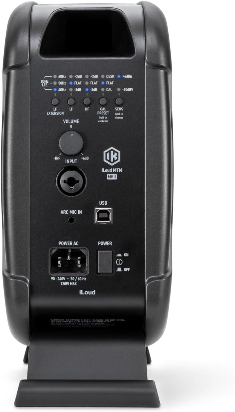 IK Multimedia IP-ILOUD-MTMMKII2X Studio Monitor Single