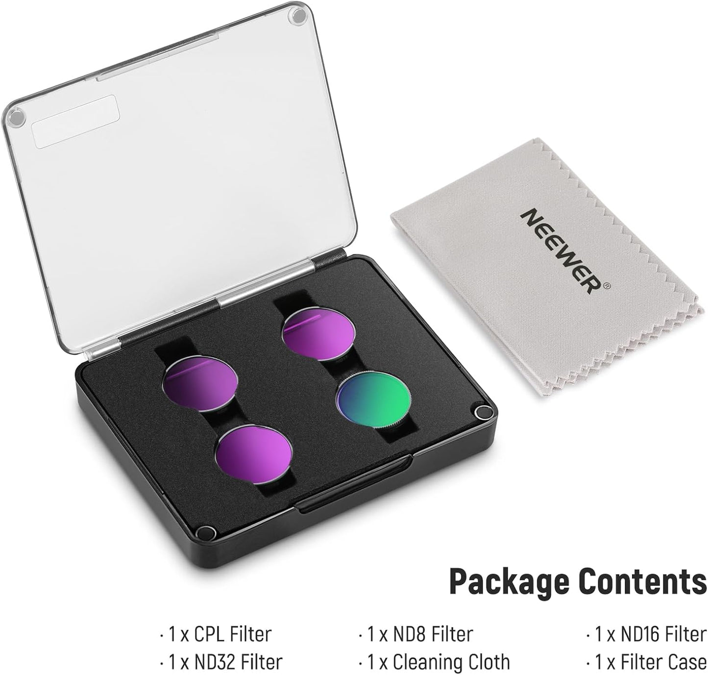 Neewer 10104591 ND Filter Set for Insta360 GO 3S