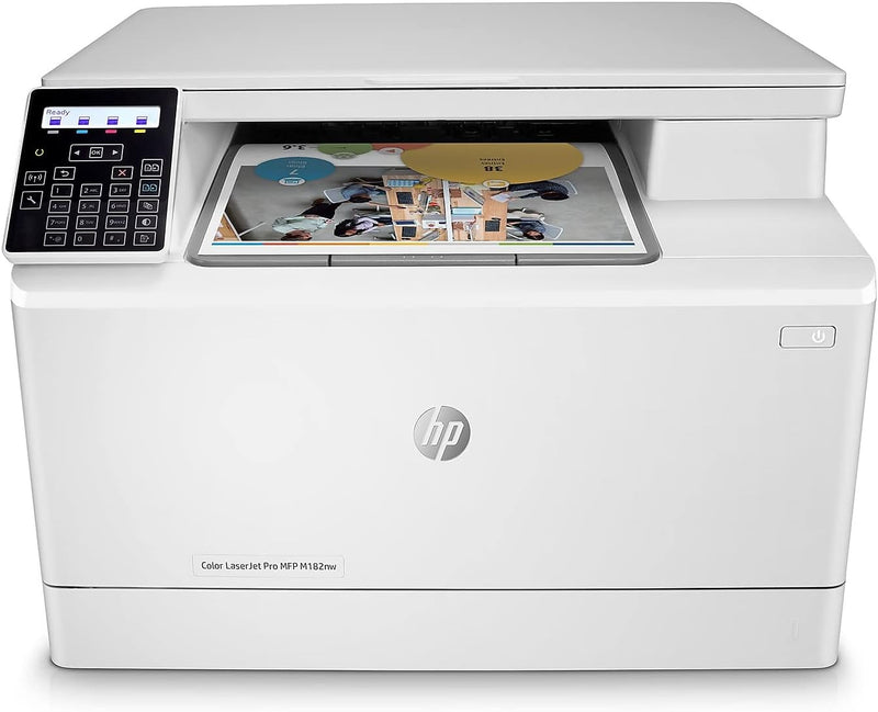 HP 7KW55A#BGJ Color LaserJet Pro Wireless Printer — main product image