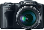Canon 6353B001 PowerShot SX500 IS 30x Zoom Renewed