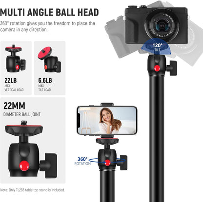 Neewer 10101565 Extendable Camera Desk Mount Stand 2-Pack