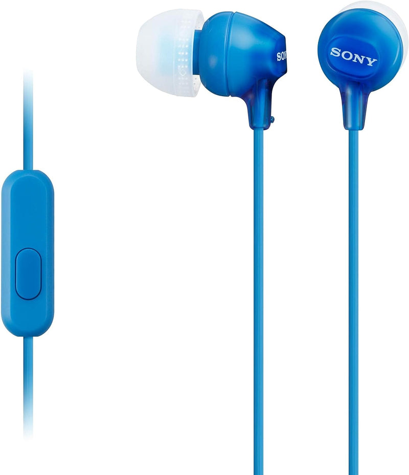 Sony MDREX15AP/L In-Ear Earbud Headphones - Blue — main product image
