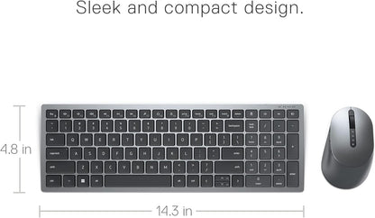 Dell KM7120W Wireless Keyboard and Mouse Combo Bluetooth 5.0