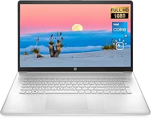 HP 17 Laptop 17.3" FHD i5-1235U 32GB RAM 2TB SSD