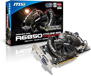 MSI R6850 CYCLONE PE Radeon HD6850 GDDR5 Graphics Card — main product image