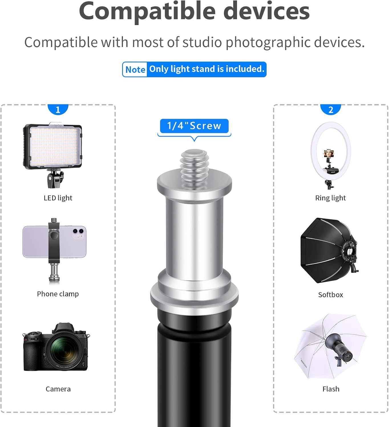 Neewer 10090346 Photography Light Stand Tripod