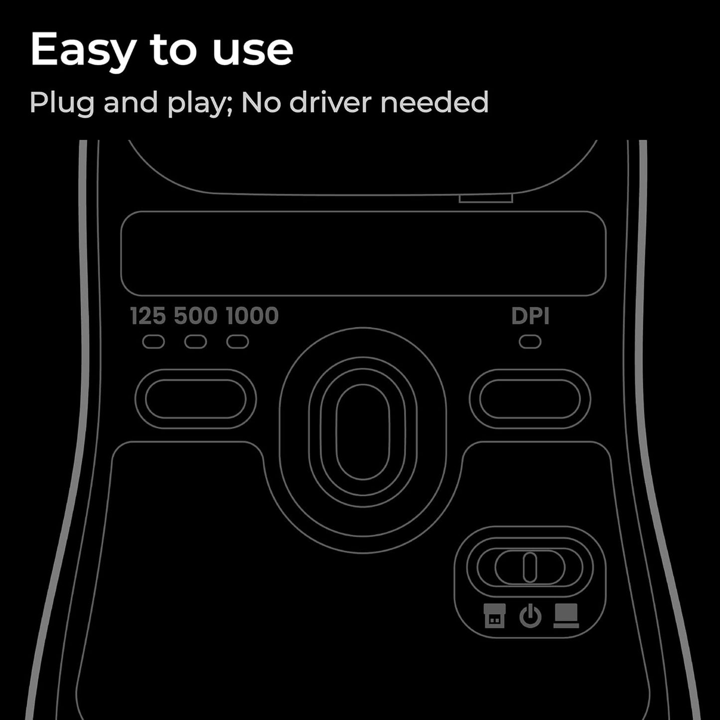 BenQ S2-DW Zowie 4K Wireless Esports Gaming Mouse