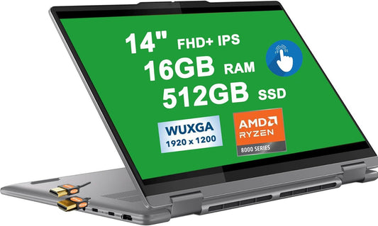 Lenovo 7 Yoga 7 Ryzen 7 8840HS 14" 2-in-1 AI PC Laptop