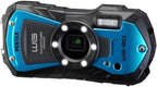Pentax 02145 WG-90 Blue - Waterproof Shockproof Digital Camera