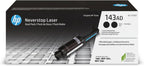 HP HPW1143AD 143AD Black Toner Reload Kit 2-Pack