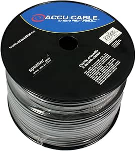 Accu Cable AC-SC 2-2.5/100R 100m Black Speaker Cable