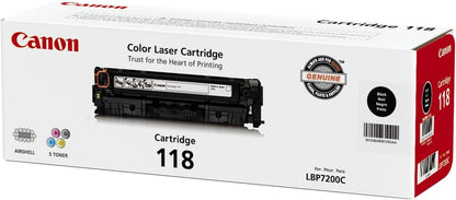Canon 118 Black Toner Cartridge - Genuine