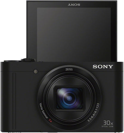 Sony DSCWX500/B 30x Zoom Compact Digital Camera Black