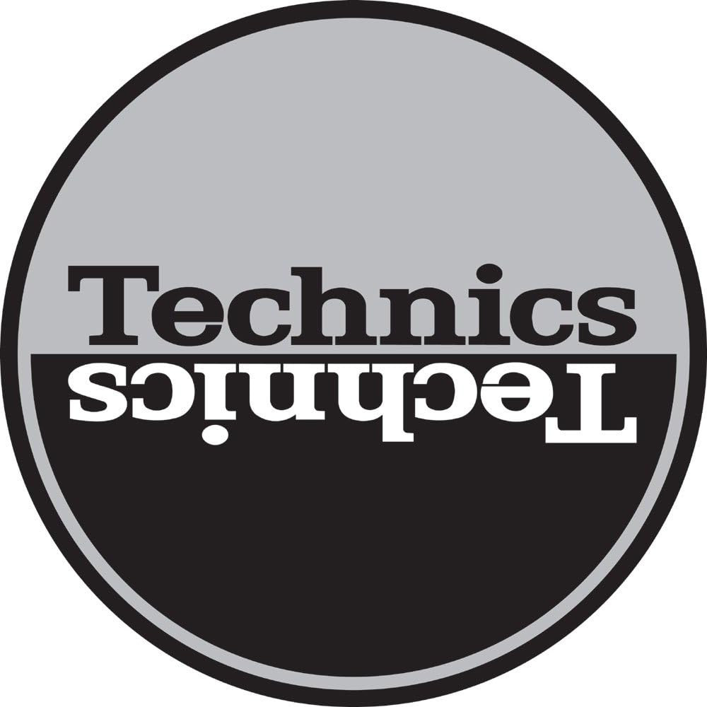 Magma 60661 Technics Slipmats Grey/White/Black Pair