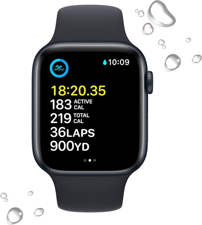 Apple Series SE 2nd Gen 44mm Watch - Midnight (Renewed)