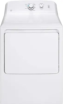 GE GTD33GASKWW: 7.2 Cu. Ft. White Gas Dryer — main product image