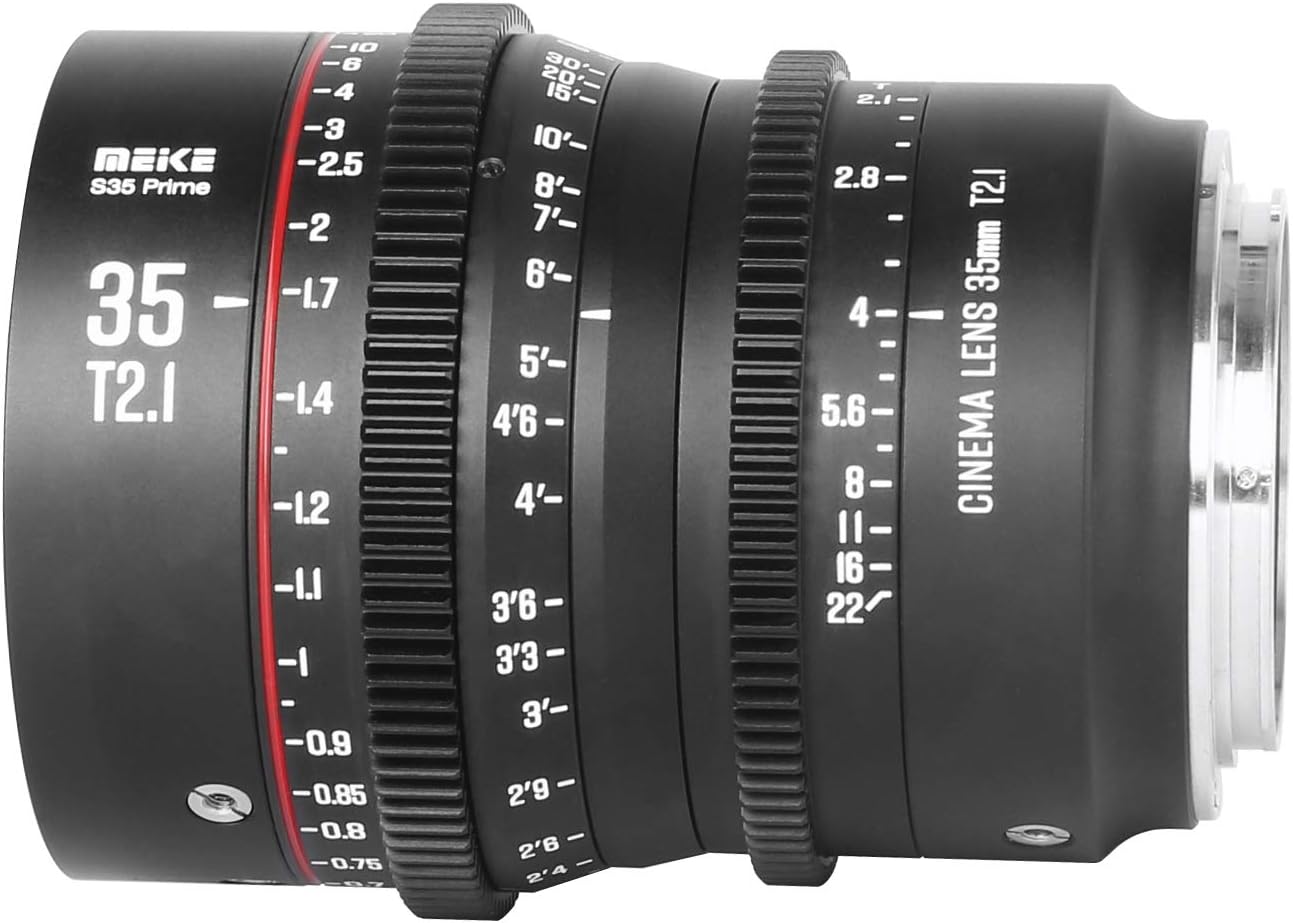Meike 35mm T2.1 S35 EF Mount Cinema Lens