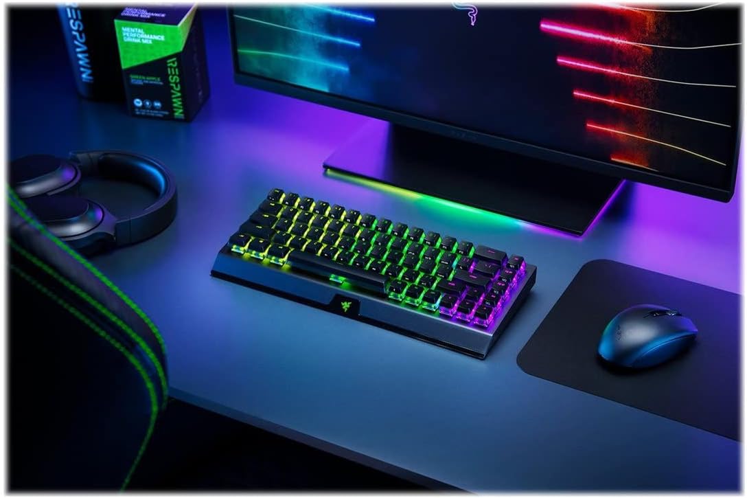 Razer RZ03-03891900-R3M1 BlackWidow V3 Mini Phantom Pudding Keyboard
