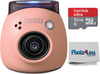 Fujifilm Instax PAL Digital Camera - Powder Pink Bundle