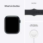 Apple MKJ73LL/A Watch Series 7 GPS + Cellular 45MM Renewed
