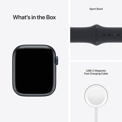 Apple MKJ73LL/A Watch Series 7 GPS + Cellular 45MM Renewed