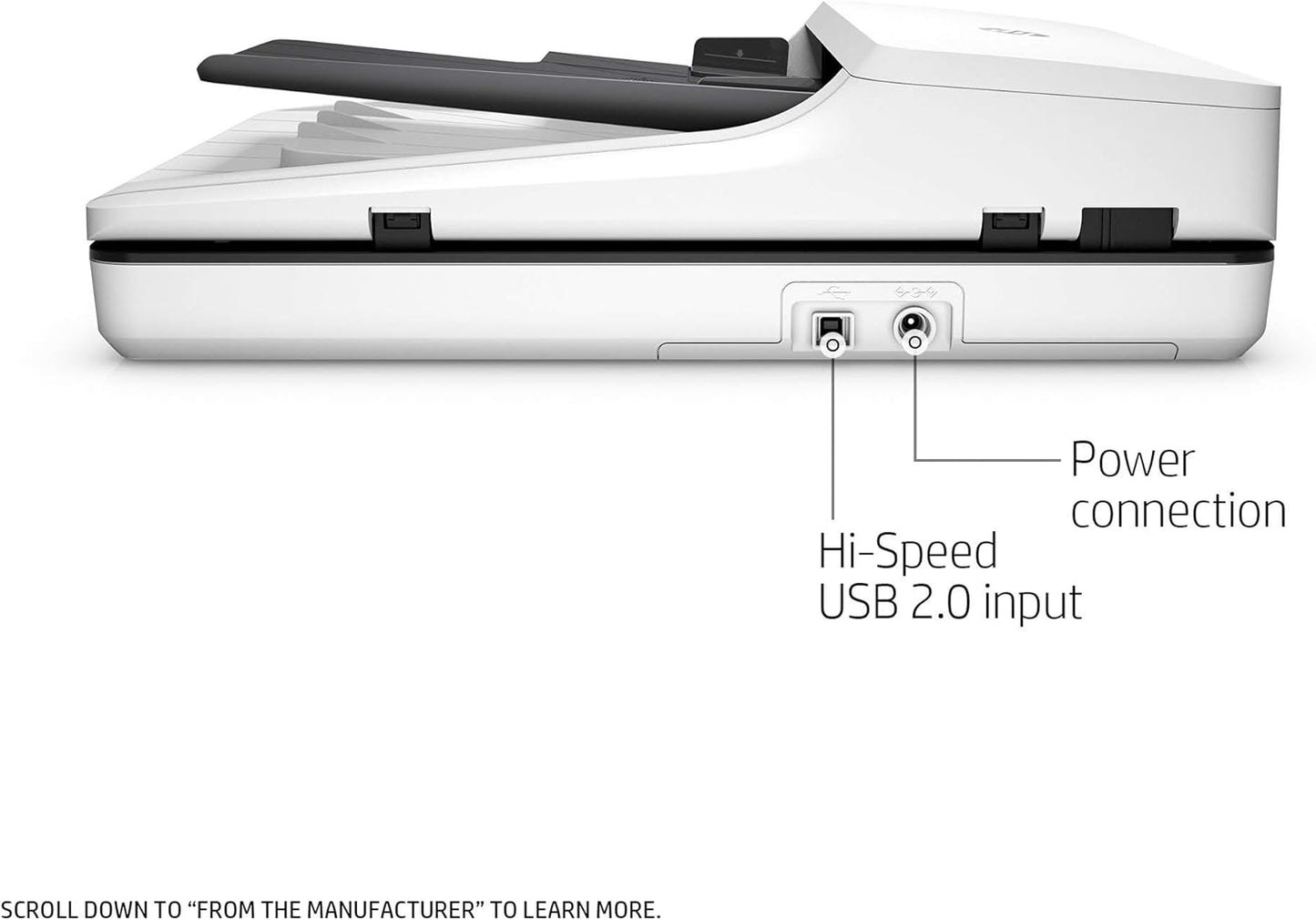 HP ScanJet Pro 2500 f1 Flatbed Scanner Renewed