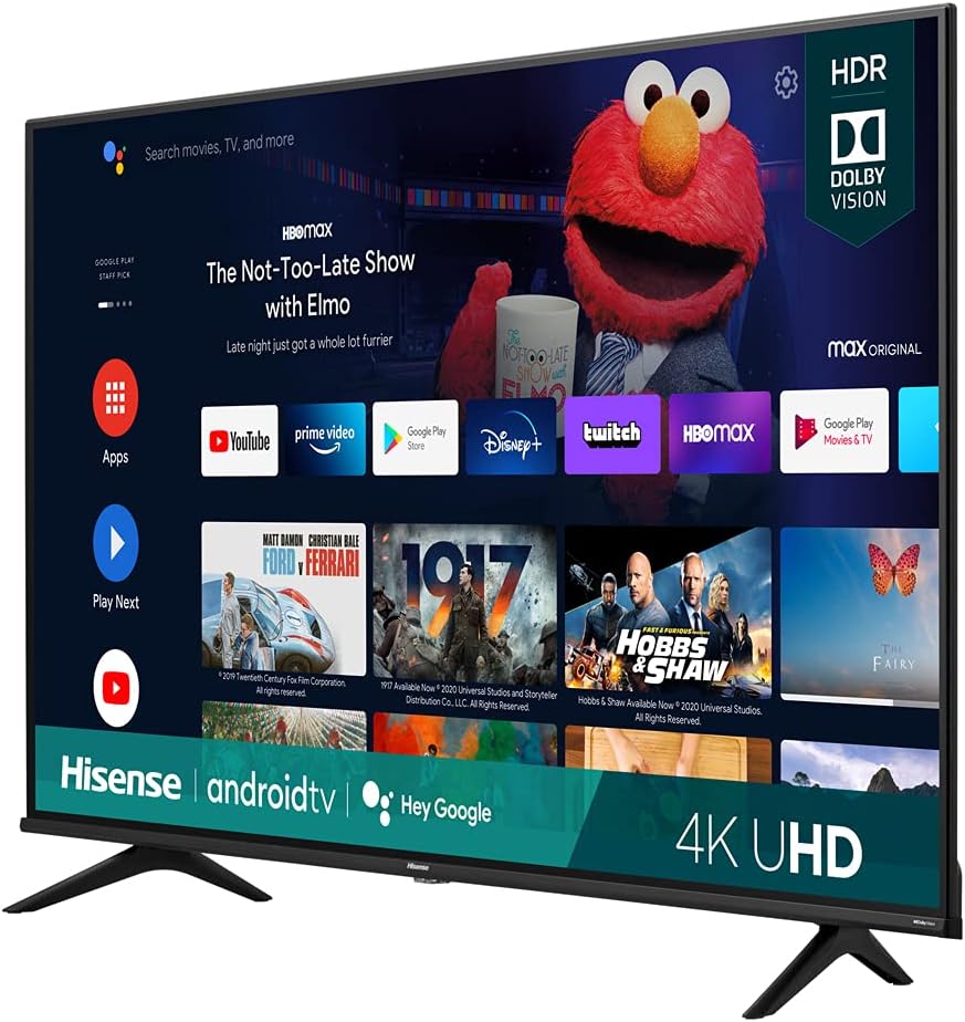 Hisense E99HIS75A6G 75 Inch 4K UHD Android TV