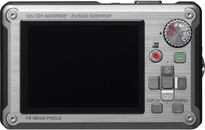Panasonic DMC-TS2S Lumix Waterproof Digital Camera: 14.1MP, 4.6x Zoom