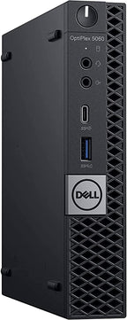 Dell 5060 OptiPlex Micro Desktop i5 16GB 500GB NVMe Renewed