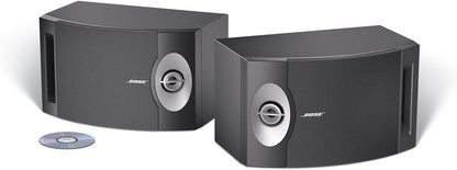 Bose 201-V Stereo Bookshelf Loudspeakers Pair Black