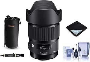Sigma 20mm f/1.4 Art Lens Sony E-Mount Bundle