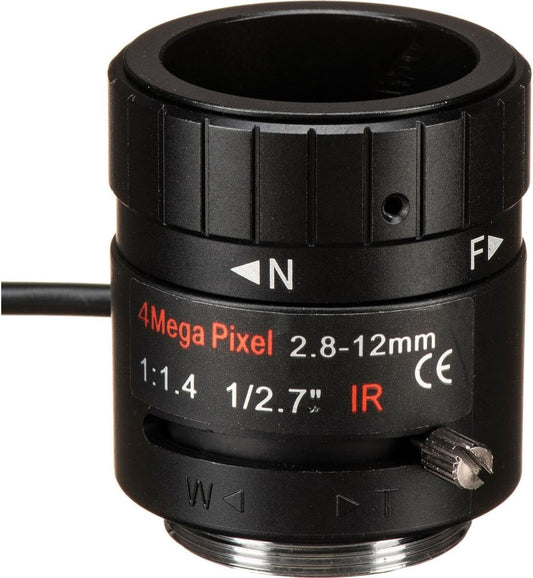 Marshall VS-M2812-4MP 4MP Varifocal CS-Mount Lens - 2.8-12mm