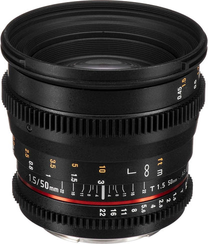 Rokinon Portrait Lens Bundle - 35mm, 50mm, 85mm - Canon