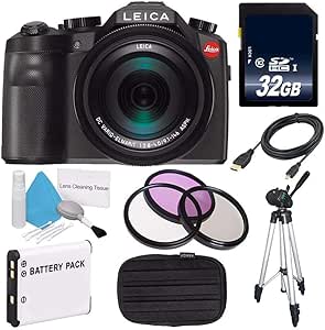 Leica LEIVLUXTYP114BK-35 V-LUX Digital Camera Bundle