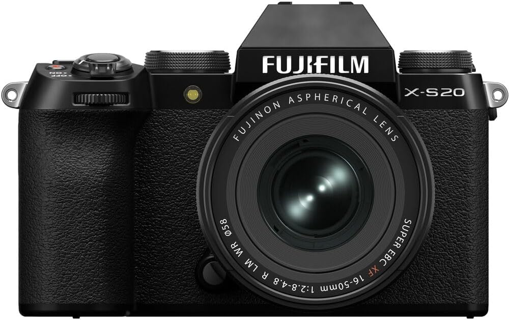Fujifilm X-S20 Mirrorless Camera with 16-50mm Lens Bundle