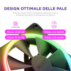 NZXT RF-D12TF-B1 F120 RGB Duo Triple Pack, 3 x 120mm Fans