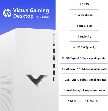 HP TG02-CTO05 Victus RTX 4060 Gaming PC i5-14400F