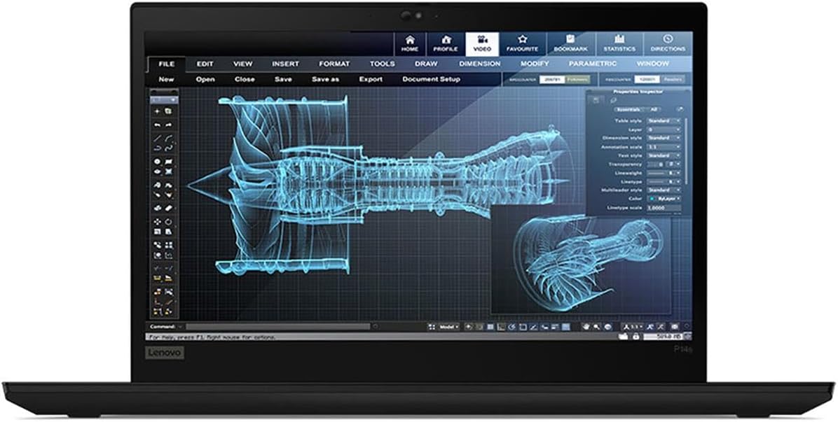 Lenovo 21HF001KUS ThinkPad P14s Gen 4 Multi-Touch Notebook