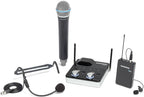 Samson Concert 288m C288MALL-D - Dual Wireless System with Lavalier & Headset