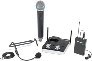 Samson Concert 288m C288MALL-D - Dual Wireless System with Lavalier & Headset
