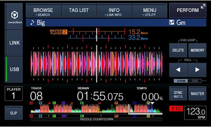 Pioneer DJ XDJ1000MK2 Digital DJ Multi Player