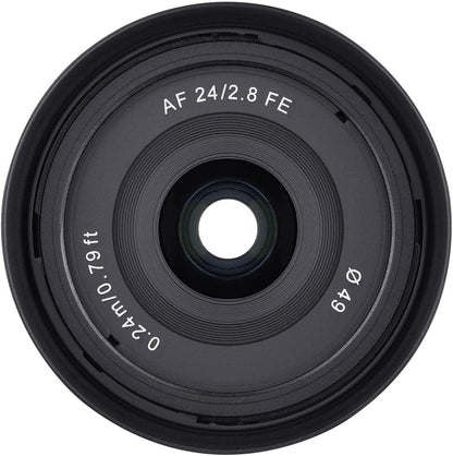 Rokinon IO24AF-E AF 24mm f/2.8 Wide Angle Lens Sony E-Mount