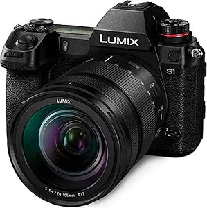 Panasonic 14568326 Lumix S1 24-105mm F4 Macro OIS Lens — main product image